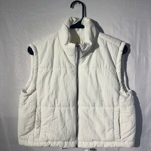 Thread & Supply Ivory Quilted Vest